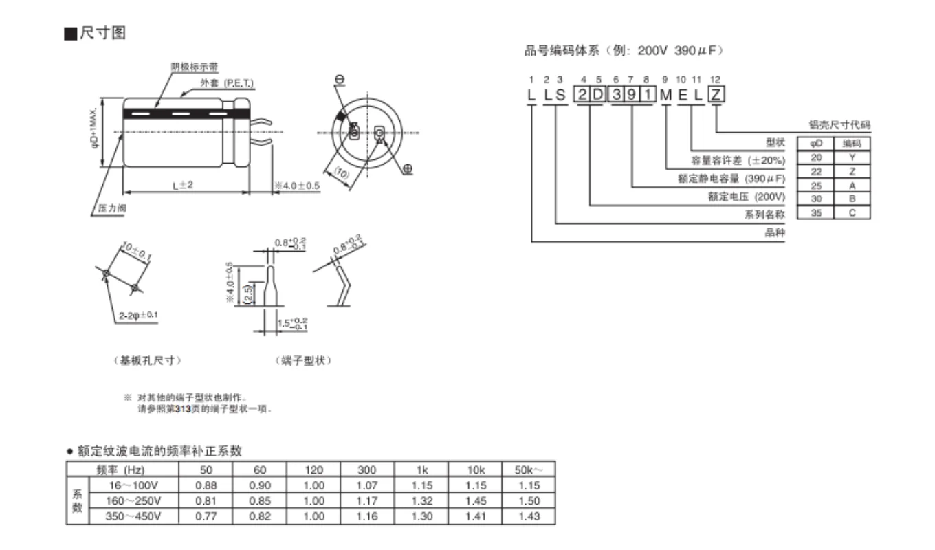 (1KS) 200V2200UF 35X45 Nippon hliníkový elektrolytický kondenzátor 2200UF 200V 35 * 45 původní Obrázek 4