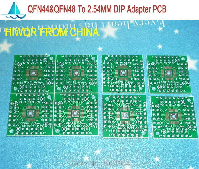 20ks/lot QFN44P & QFN48P Na DIP48Pin SMD Adaptér DIP PCB Nástěnka SMD Převodník Obrázek 0