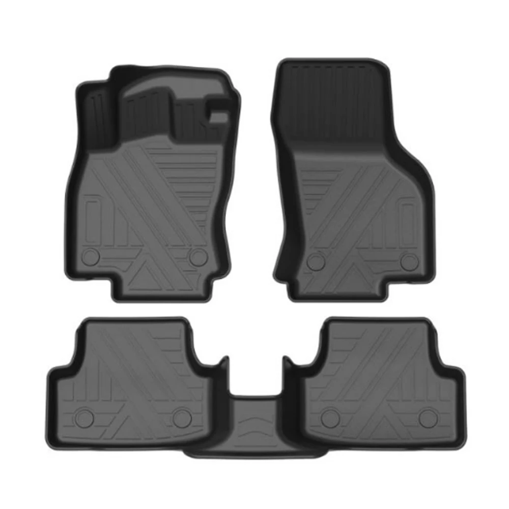 3D TPE Podlaha LHD Auto Mat Pro Volkswagen GOLF 2014-2020 Auto Foot Pad Černá Podlaha Vložka Obklopen Odolnost Koberce, Doplňky Obrázek 0