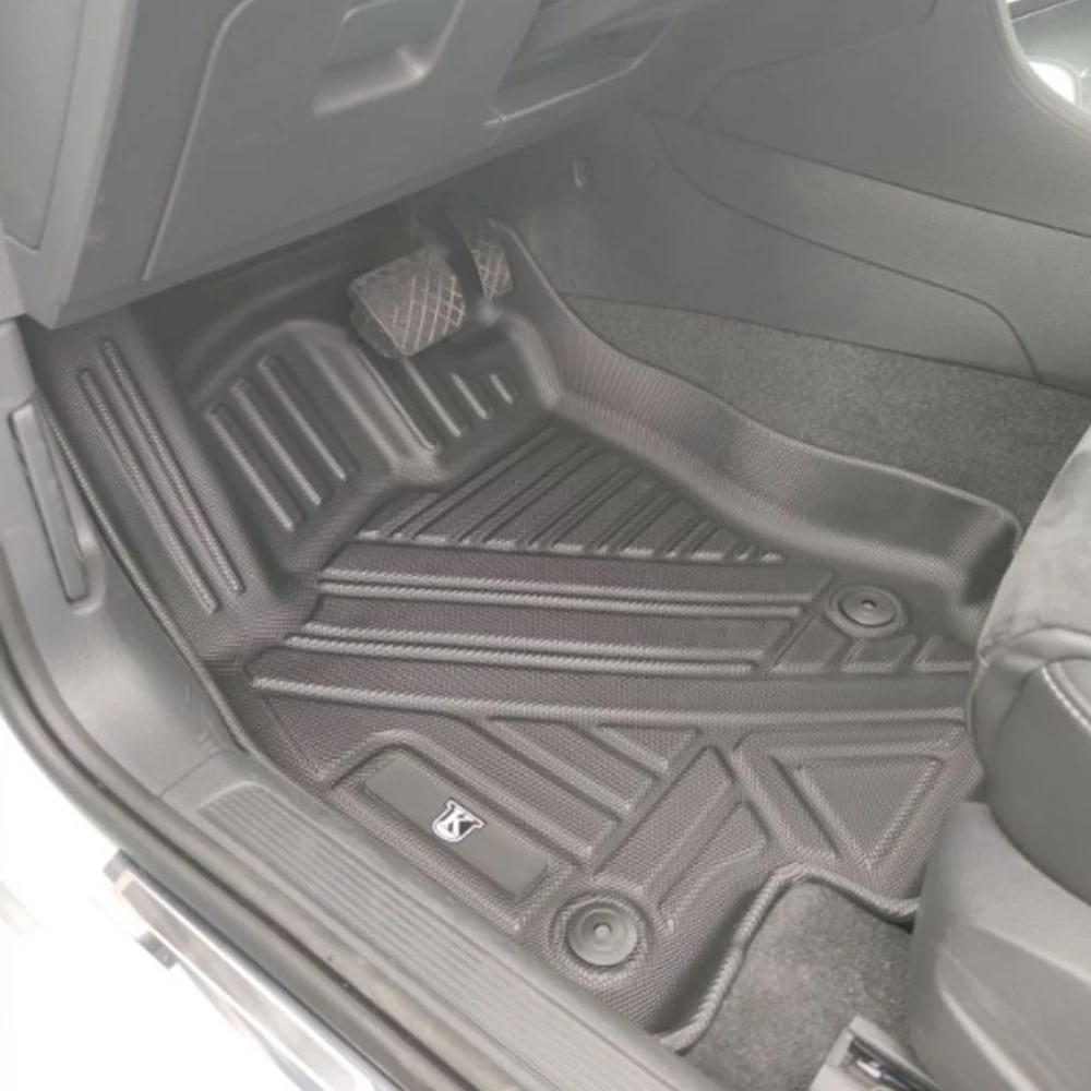 3D TPE Podlaha LHD Auto Mat Pro Volkswagen GOLF 2014-2020 Auto Foot Pad Černá Podlaha Vložka Obklopen Odolnost Koberce, Doplňky Obrázek 4