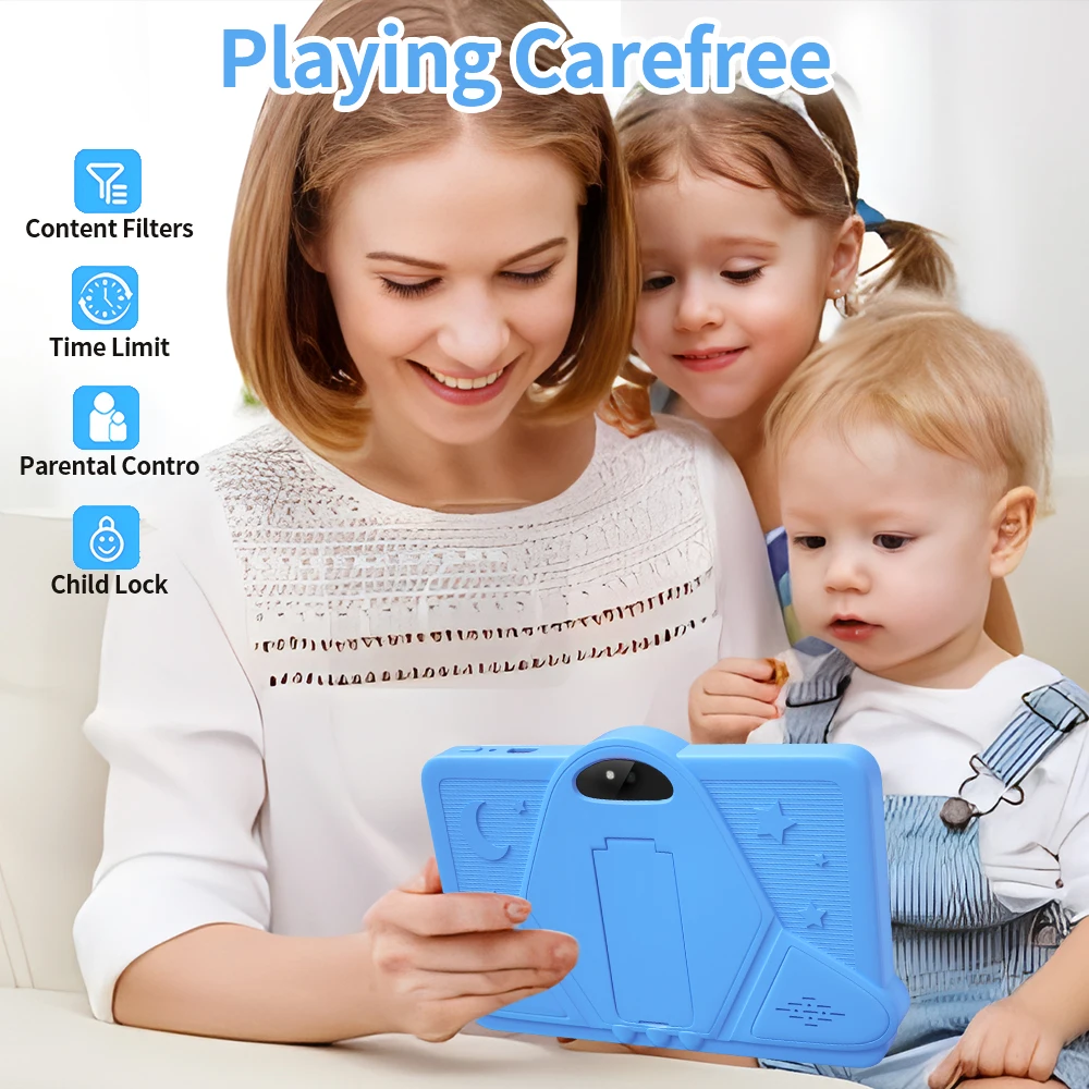 5G WiFi K1 Tablet 7 Palcový Děti, dítě, Tablet PC Android 9.0 Tablet Pc 32 GB Pěkný Design, Učení, zábava, dárek, děti Obrázek 1