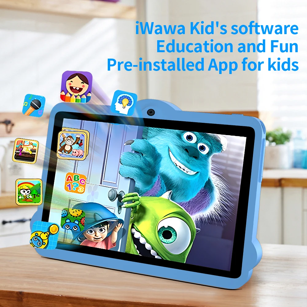 5G WiFi K1 Tablet 7 Palcový Děti, dítě, Tablet PC Android 9.0 Tablet Pc 32 GB Pěkný Design, Učení, zábava, dárek, děti Obrázek 2