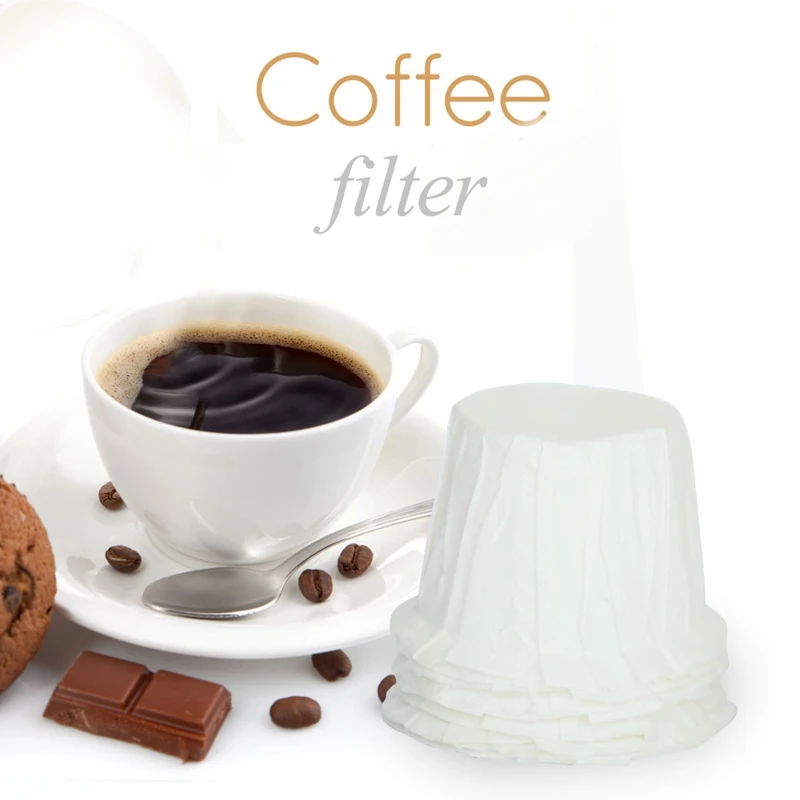 Opakovaně Kávy K Šálky Biologicky Rozložitelné Papírové Kávové Filtry, Vhodné Pro Keurig Kávovar Obrázek 1