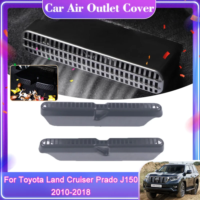 Pro Toyota Land Cruiser Prado 150 J150 2010~2018 Pod Sedadlo Výstupního Vzduchového Kanálu Vent Kryt Čalounění Kondicionér Interiérové Doplňky Obrázek 0
